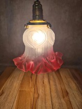 Abat-jour ancien en verre