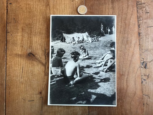 Photographie ancienne scout - de,