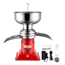 VEVOR Écrémeuse Électrique Séparateur de Crème 100 L/h en Inox avec Bol de 5 L
