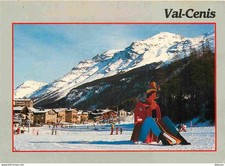 73 - Val Cenis - children's games - slide - CPM - see double-sided scans