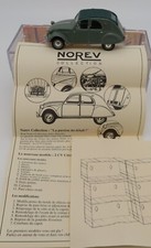 OLD MADE IN FRANCE 1990 NOREV CITROEN 2CV AZLM 1961 SEDAN GREY 1/43 BOX