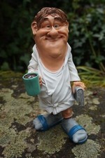 841.2388 FIGURINE REVEIL MATIN RETRAITE CAFE FUNNY  CARICATURE   HUMORISTIQUE