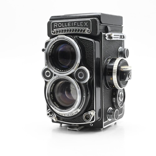 Rolleiflex tlr twin - 2.8f, lens