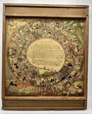 Plateau jeu de l'OIE en bois