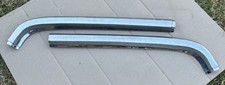 1964-67 Chevrolet El Camino Back Of Cab Chrome Trim Top Pieces LH/RH OE