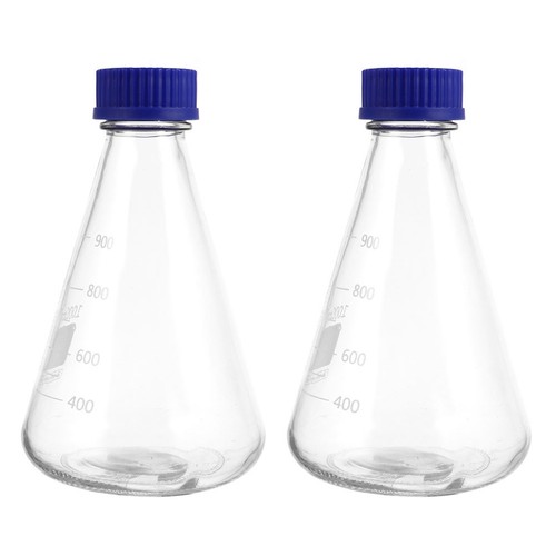 Pcs fioles coniques verre - fioles, en