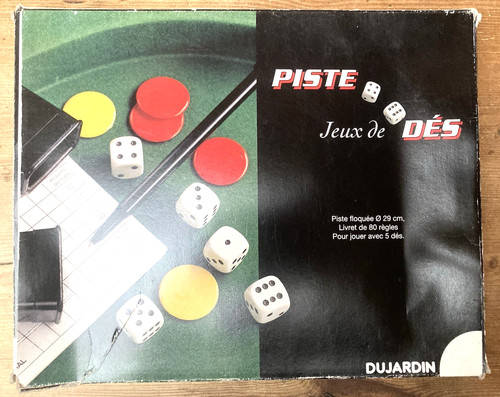 Piste jeu dés - piste, de