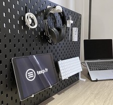 Support iPad Tablette Clavier pour Ikea Skadis