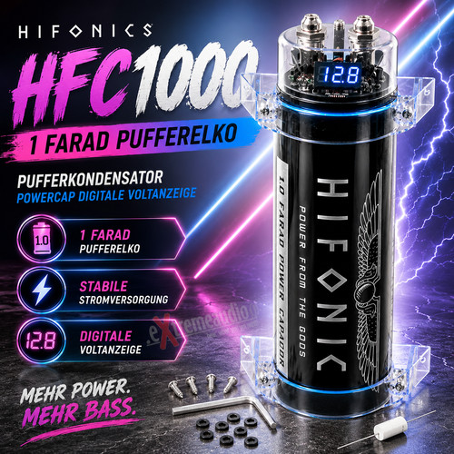 Hifonics hfc1000 pufferelko - hfc1000,