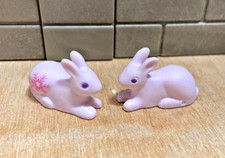 PLAYMOBIL Animaux 2 Lapins Lièvre Garenne Elevage Clapier Ferme Fantaisy 4