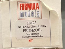 1/43 Dallara Chevy 2002 IRL Series Champ Sam Hornish Resin Kit by Formula Models