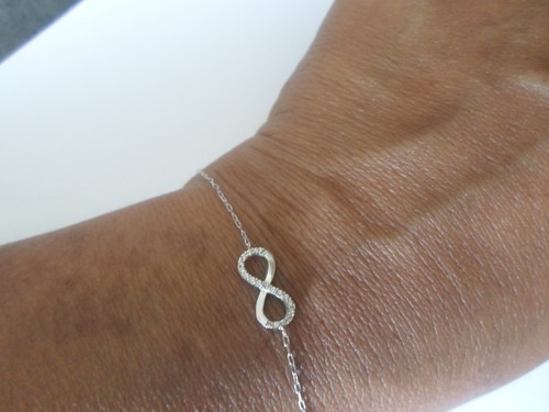 Bracelet massif blanc - en, or