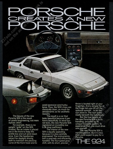 1977 porsche 924 silver - 1977,