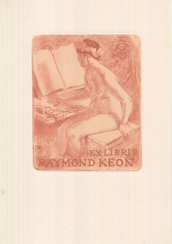 Exlibris livre art armand - livre, d'art