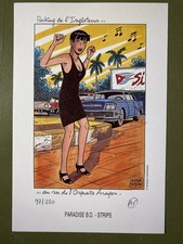 Ex Libris Caroline Baldwin Numéroté 97/220 Ex Signé André Taymans