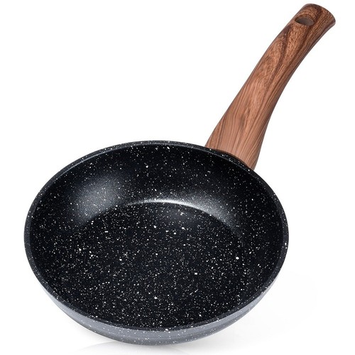 Poêle granit 16cm black - granit, black&wood