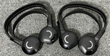 (2) 2005-2018 Honda Odyssey Pilot Overhead DVD Entertainment Wireless Headphones