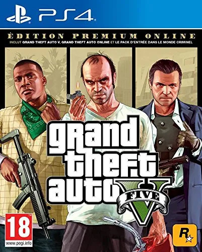 Jeu vidéo ps4 grand theft - jeu,