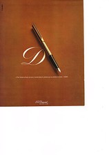 ADVERTISEMENT 1975 DUPONT Fountain Pen