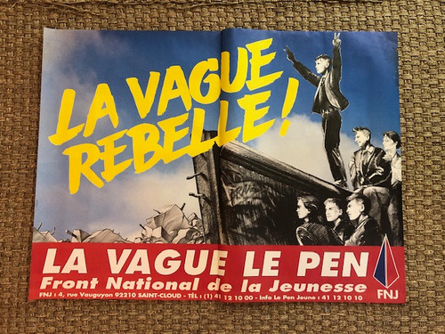 Affiche front national le - fn,