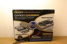 CargoLoc 2 in 1 Cargo Carrier, Attaches to Hitch or Roof Racks