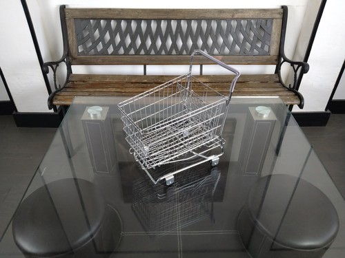 Ancien petit caddie chariot - ancien,