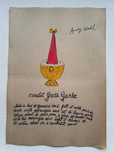 Andy warhol dessin - warhol, papier