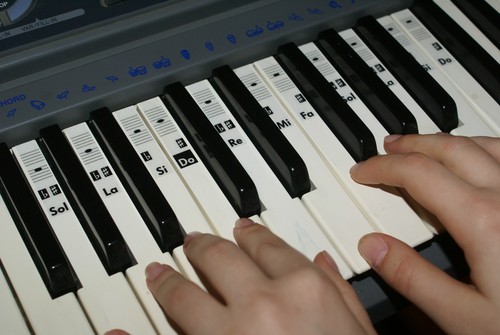 Piano clavier note musique - piano,