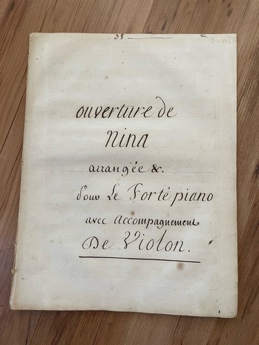 Mozin jeune ouverture nina - jeune,, de