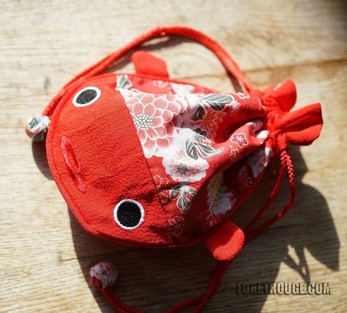 Pochette poisson rouge