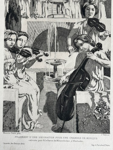 Maurice denis gravure eau - gravure,