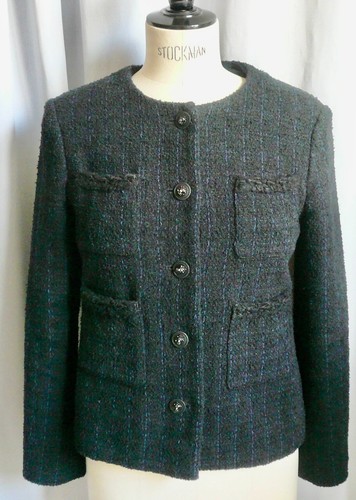 Chanel veste tweed - veste, fr38