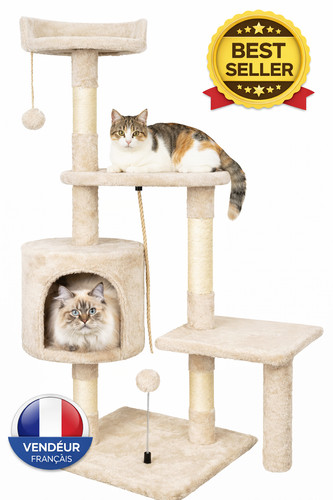Arbre chat multi niveaux - arbre, multi-niveaux