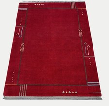 Tapis Rouge Indo Népal Tissé