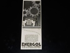 PUBLICITE - HUILES ENERGOL-