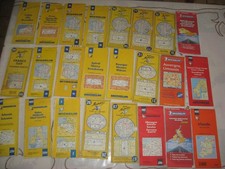 24 anciennes cartes Michelin