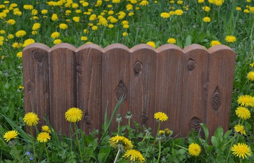 Moule béton bord pierre - ,