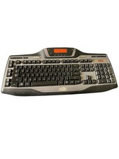 Logitech G15 Gaming Keyboard Backlit Light LED Keys LCD Screen Wired USB Y-UW92