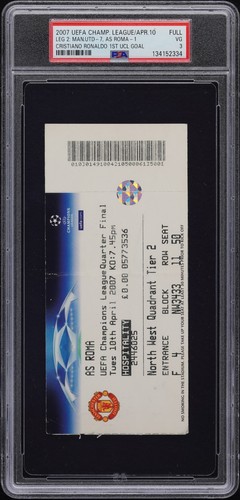 Ticket 2007 cristiano - cristiano, ronaldo
