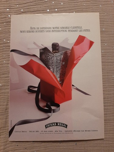 Publicité presse whisky - presse,