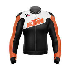 KTM 2024 Veste Motard en Cuir Courses Veste en Cuir de Motard Vestes de Moto CE