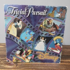 Disney Trivial Pursuit The Animated Picture Edition Board Game Complete 2002 