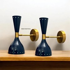 Paire de 2 scones muraux en