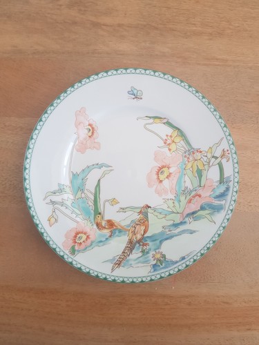 Assiette plate faisans - plate,