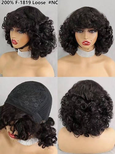 Perruque femme cheveux - cheveux, humains