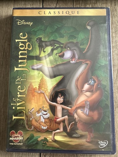 Dvd livre de la - la, jungle
