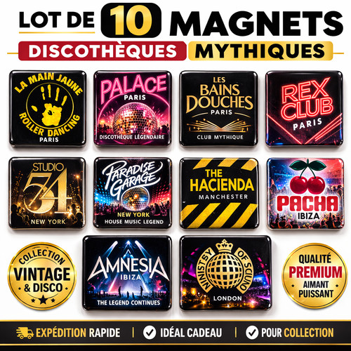 Lot magnets frigo club - frigo,
