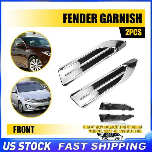 Front fender garnish side - fender,