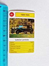 LANCIA LAMBDA CARTE RARE CARTE
