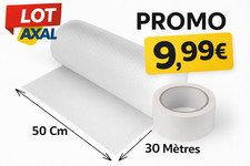 Lot emballage : Film bulle 50